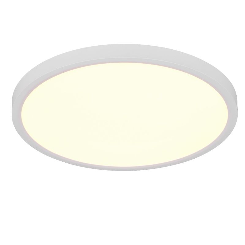 Fehér műanyag plafon lámpa, Zayd, 30 W, white switch LED, 3 fokozatban szabályozható Fehér műanyag plafon lámpa, Zayd, 30 W, white switch LED, 3 fokozatban szabályozható
