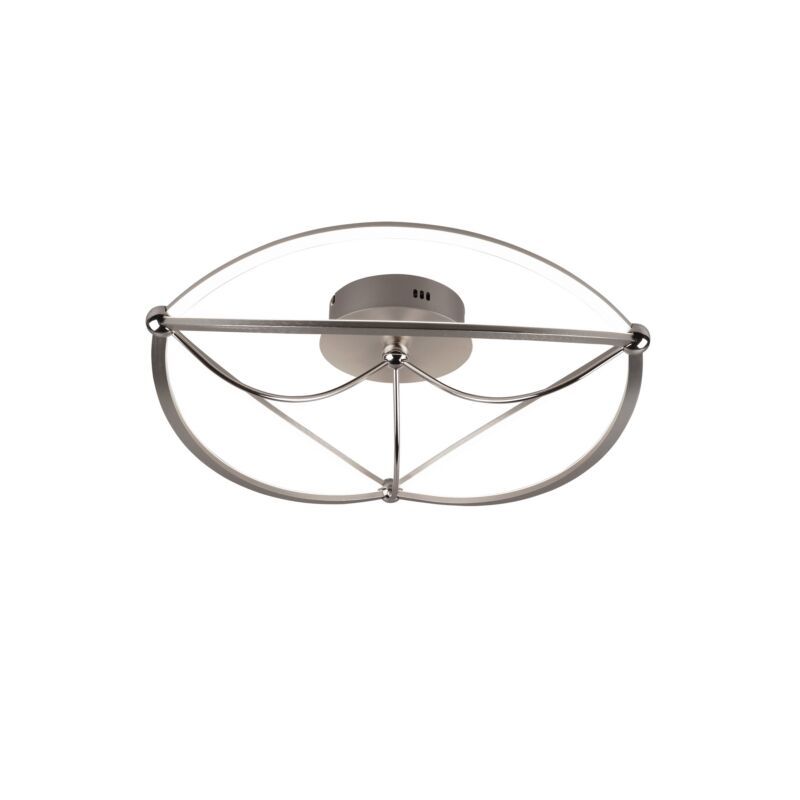 Nikkel fém plafon lámpa, Remy, 42 W, 3000 K LED Nikkel fém plafon lámpa, Remy, 42 W, 3000 K LED