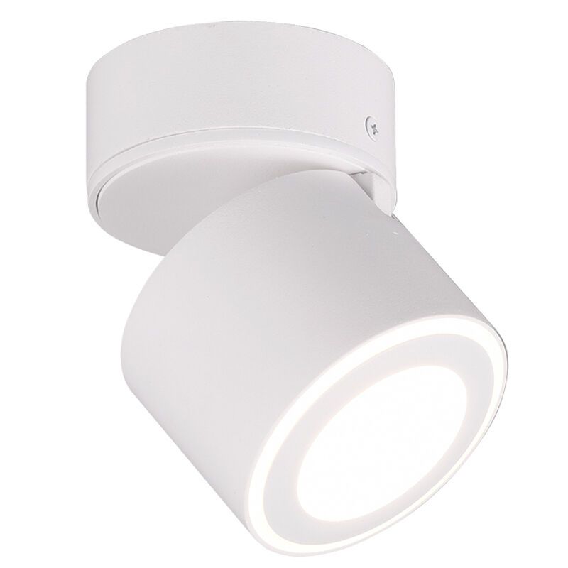 Fehér fém plafon lámpa, Jorno, 3,5 W, 3000 K LED