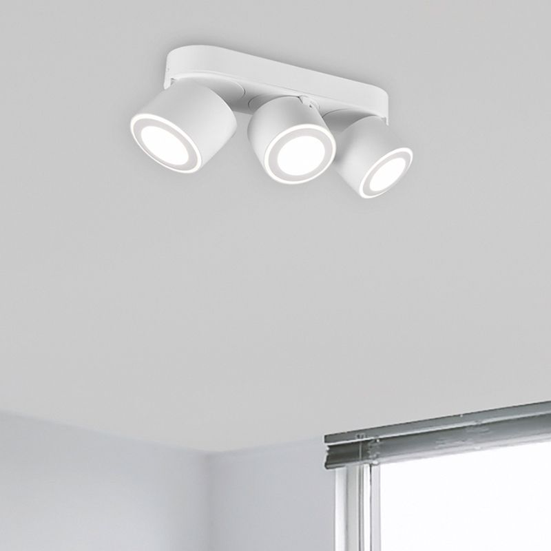 Fehér fém plafon lámpa, Jorno, 3,5 W, 3000 K LED Fehér fém plafon lámpa, Jorno, 3,5 W, 3000 K LED