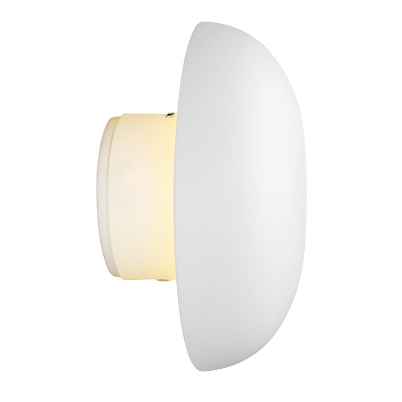 Fehér fém újratölthető fali lámpa, Khaoula, 1,5 W, 3000 K LED, 3 fokozatban szabályozható