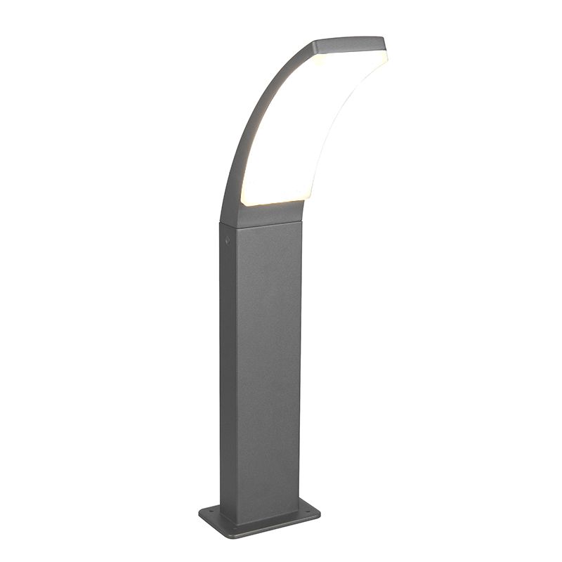Antracit alumínium kültéri lámpa, Popke, 12,5 W, 4000 K LED, IP44