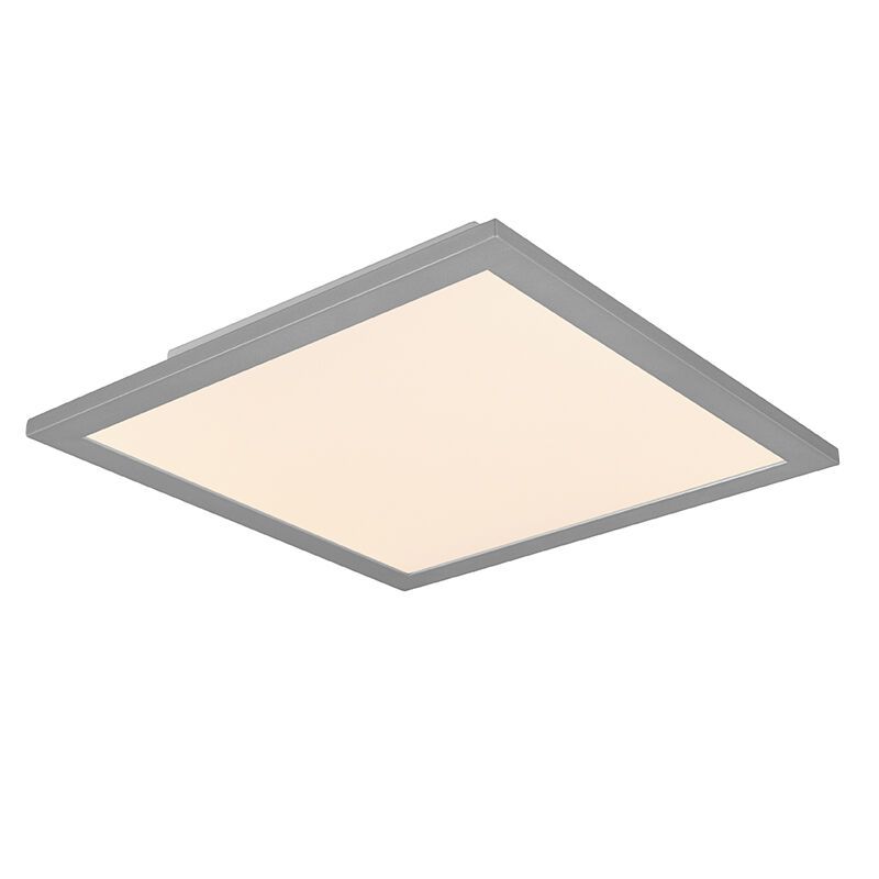 Szürke fém plafon lámpa, Nejla, 13,5 W, 3000 K LED