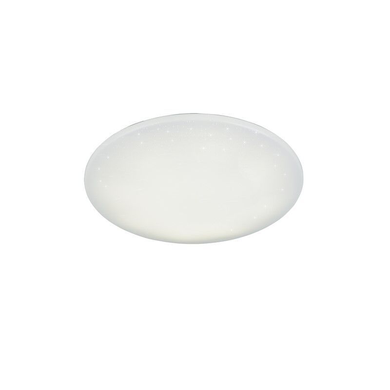 Fehér műanyag plafon lámpa, Naiser, 32 W, RGBW LED