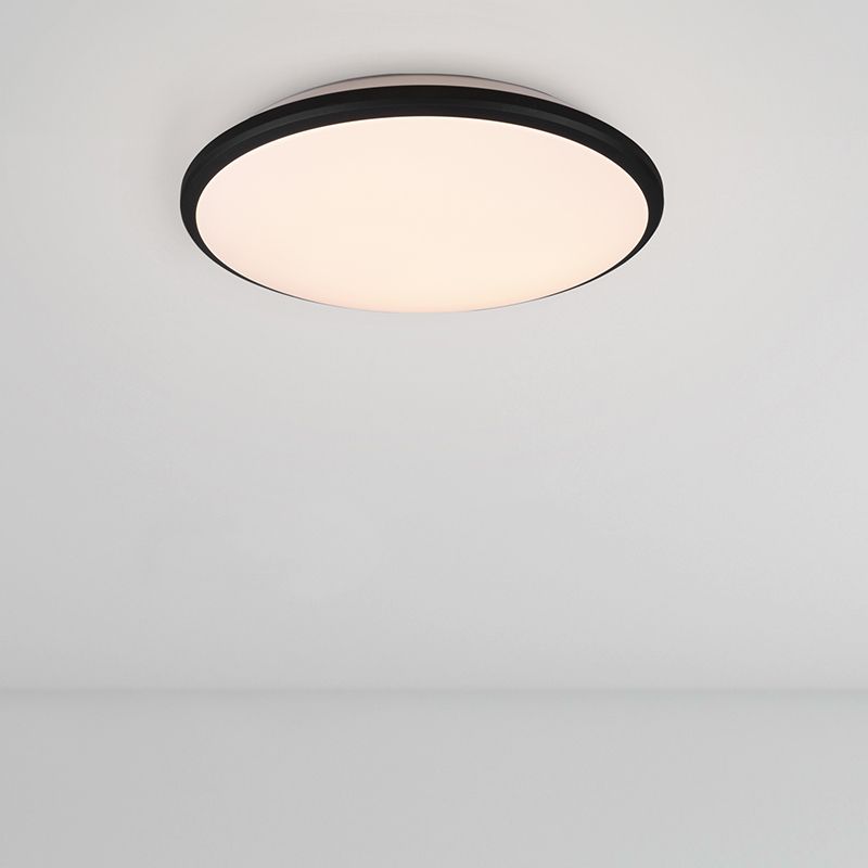 Fekete műanyag plafon lámpa, Celine, 20,5 W, 3000 K LED