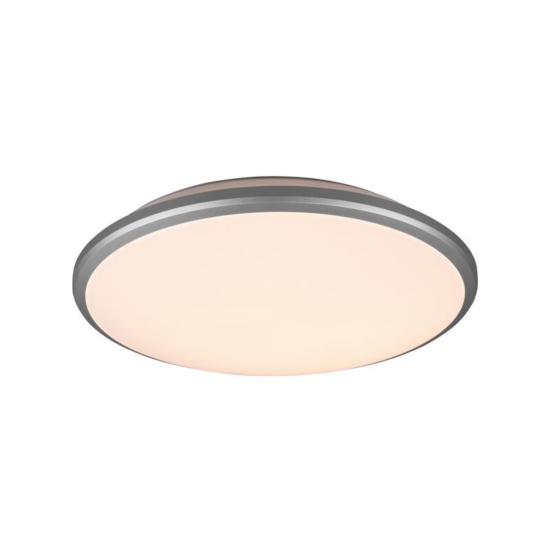 Szürke műanyag plafon lámpa, Celine, 20 W, 3000 K LED, 3 fokozatban szabályozható