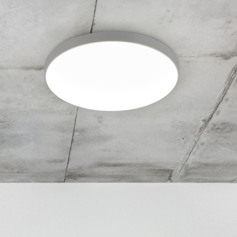 Szürke műanyag plafon lámpa, Sharde, 18 W, 4000 K LED, IP44 Szürke műanyag plafon lámpa, Sharde, 18 W, 4000 K LED, IP44