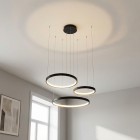 Design függőlámpa fekete, Giorgio, 60 W, 2700 K LED