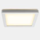 Műanyag fürdőszoba mennyezeti lámpa fehér, Shivani, 15 W, 3000 K LED, IP44