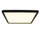 Műanyag plafon lámpa fekete, Shona, 18 W, 3000 K LED, 3 fokozatban szabályozható
