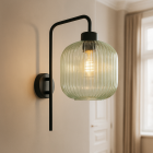 Design fali lámpa zöld, Charlois