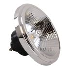 GU10 Olucia (AR111) LED lámpa Clint, fekete, 6W, 2700K