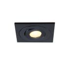Retro terasz beépíthető spotlámpa fekete, Rona, 3 W, 2700 K LED, IP44