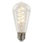 Dimmelhető E27 Olucia LED Edison lámpa Tuelo, 4W, 2700K