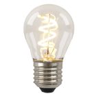 Szabályozható E27 Olucia LED izzólámpa Tuelo, P45, 4W, 2700K