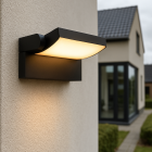 Retro kültéri lámpa fekete, Alet, 12,5 W, 3000 K LED, IP54