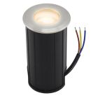 Alumínium talajba süllyeszthető lámpa króm, Catamarca, 3 W, 3000 K LED, IP68