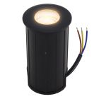 Alumínium talajba süllyeszthető lámpa fekete, Catamarca, 3 W, 3000 K LED, IP68