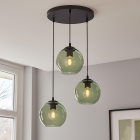 Design függőlámpa zöld, Giada