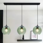 Design függőlámpa zöld, Giada