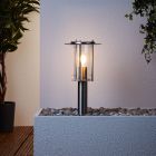 Fém kültéri lámpa króm, Shamayra, IP44