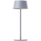 Retro napelemes kültéri fali lámpa szürke, Soumaya, 4 W, 3000 K LED, IP44, 3 fokozatban szabályozható