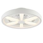 Műanyag mennyezeti ventilátor fehér, Gaiano, 48 W, RGBW LED, távirányítóval