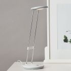 Műanyag íróasztal lámpa fehér, Mariama, 3,3 W, 3000 K LED, kapcsolóval