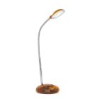 Műanyag íróasztal lámpa narancs, Marenthe, 2 W, 6000 K LED, kapcsolóval