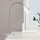 Műanyag csiptetős spot lámpa fehér, Kit, 2,4 W, 3000 K LED, kapcsolóval