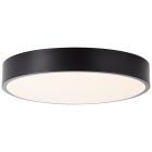 Retro plafon lámpa fekete, Asude, 12 W, 3000 K LED