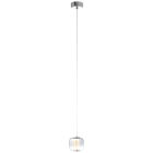 Design függőlámpa króm, Emmely, 7 W, 3000 K LED
