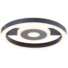 Design plafon lámpa fekete, Konrad, 9 W, 3000 K LED