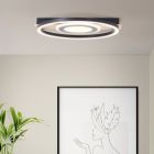 Design plafon lámpa barna, Konrad, 20 W, 3000 K LED