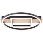 Design plafon lámpa barna, Konrad, 20 W, 3000 K LED