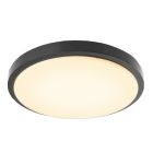 Retro plafon lámpa fekete, Kos, 16 W, 3000 K LED