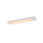 Műanyag 30 cm led léc fehér, Enrique, 10 W, 3000 K LED