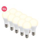 10 darabos Lagiba E27 LED lámpa Bradley, 12W, 3000K