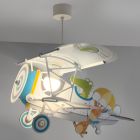 Tarka műanyag gyerek függőlámpa, Crocodile plane