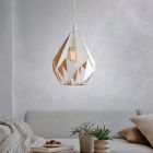 Design fém függőlámpa fehér, Acri