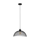 Modern acél függőlámpa fekete, Ritish
