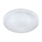 Acél plafon lámpa fehér, Eloise, 7 W, 3000 K LED