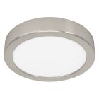 Műanyag plafon lámpa nikkel, Geraldo, 11 W, 3000 K LED