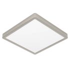 Műanyag plafon lámpa nikkel, Geraldo, 20,5 W, 3000 K LED
