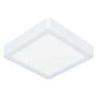 Műanyag fürdőszoba mennyezeti lámpa fehér, Geraldo, 11 W, 3000 K LED, IP44