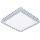 Műanyag fürdőszoba mennyezeti lámpa króm, Geraldo, 17 W, 3000 K LED, IP44