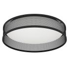 Műanyag plafon lámpa fekete, Jolene, 20 W, 3000 K LED