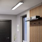 Design műanyag okos mennyezeti lámpa fekete, Muhsin, 28 W, RGBW LED