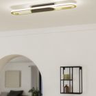 Design alumínium mennyezeti lámpa arany, Crijn, 20 W, white switch LED