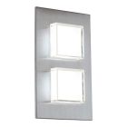 Retro rozsdamentes acél kültéri lámpa ezüst, Jorien, 3 W, 3000 K LED, IP44